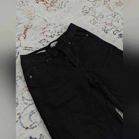 Mid Rise Wide Leg Jeans - Picture 2 of 7